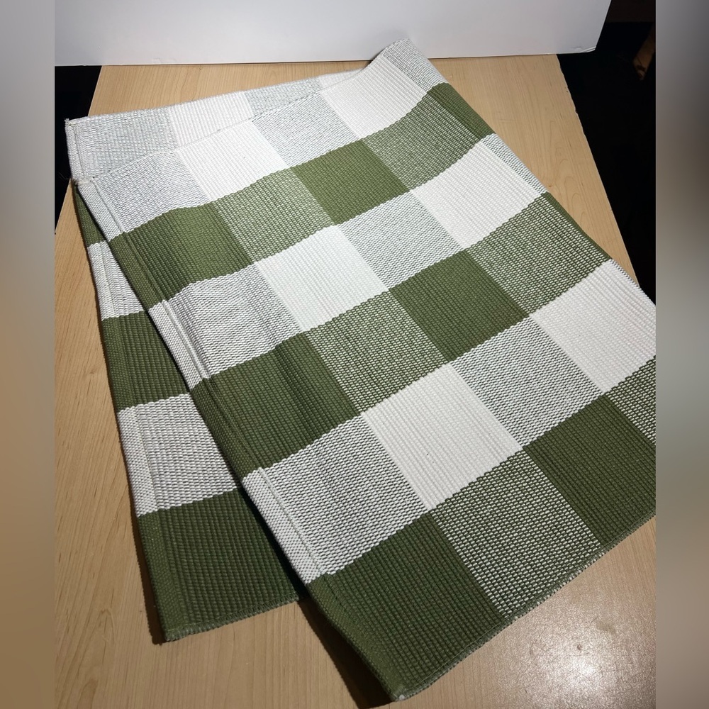 Brand new Green farmhouse carpet